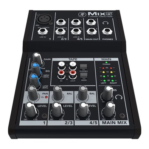 foto del prodotto old e disattivi audio mackie 5100300 mix5