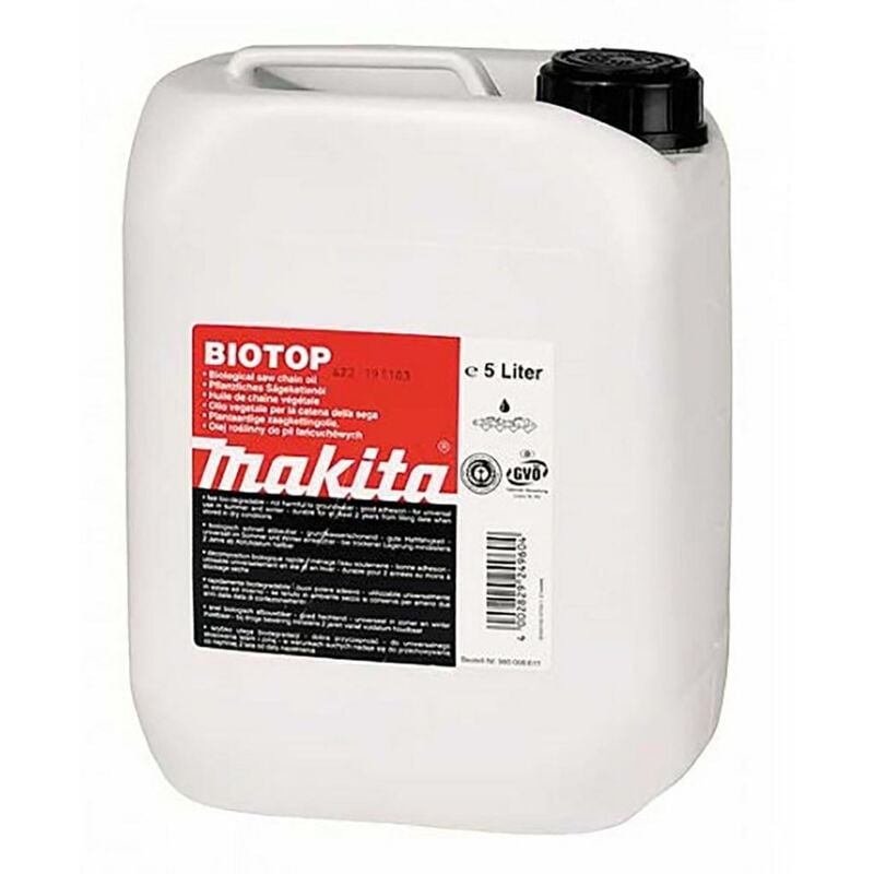 foto del prodotto olej do a cucha i prowadnic 5l biotop