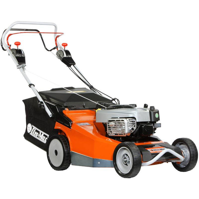 foto del prodotto oleo mac rasaerba oleomac lux 55 tbi 190cc taglio 53 cm raccolta 80l semovente