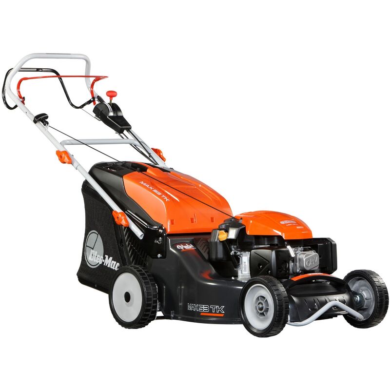 foto del prodotto oleo mac rasaerba oleomac max 53 tk aluminium pro 196cc taglio 51cm semovente raccolta 80l