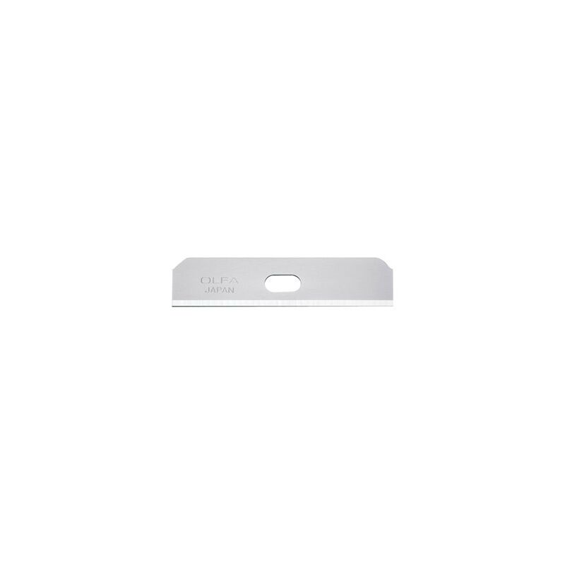 foto del prodotto olfa set di 10 lame trapezoidali skb 7 10b per lavori standard, larghezza 12,5 mm, colore argento