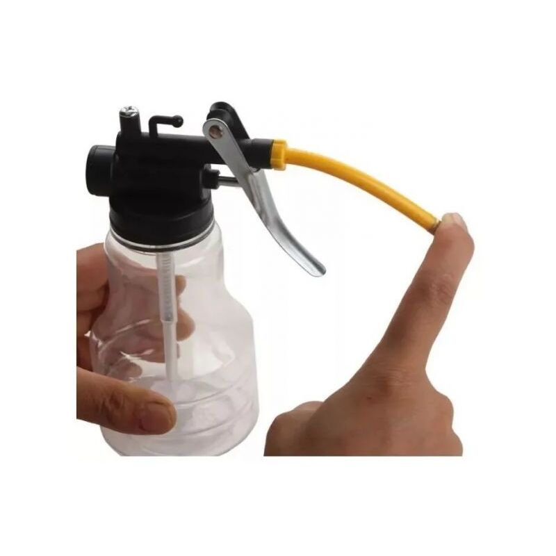 foto del prodotto oliatore per officina pompa olio auto moto oliatore pompetta manuale pressione