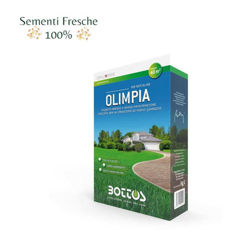 foto del prodotto olimpia 1 kg sementi per prato bottos