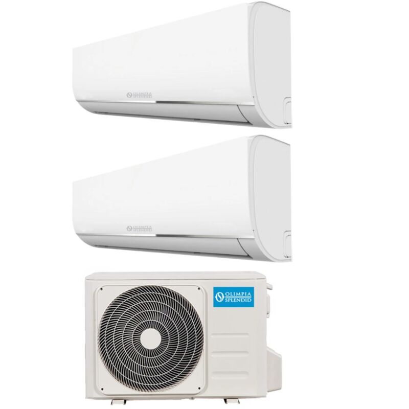 foto del prodotto olimpia splendid climatizzatore condizionatore dual split inverter serie nexya s4 12 12 con os cemyh18ei r 32 wi fi integrato 12000 12000