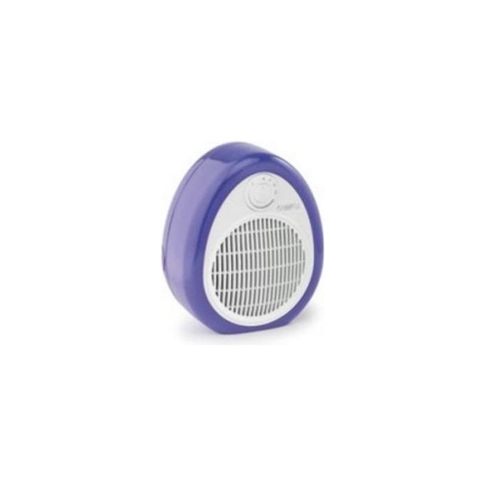 foto del prodotto olimpia splendid cromo colors termoventilatore con resistenza ad aghi potenza 2000 w 3 livelli di potenza ip 21 bianco viola