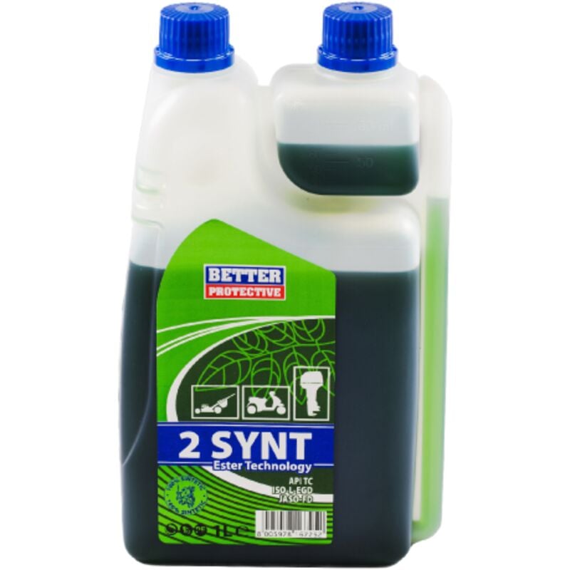 foto del prodotto olio 2t 100 sint.better c dosatore lt.1