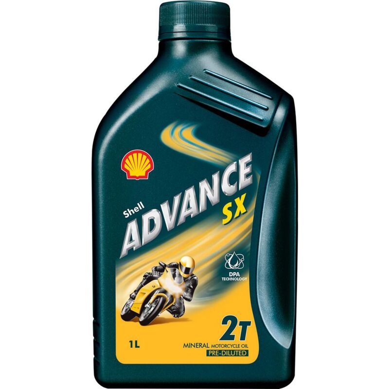 foto del prodotto olio advance sx2 scooter lubrificante minerale 1l 2t per motocicli