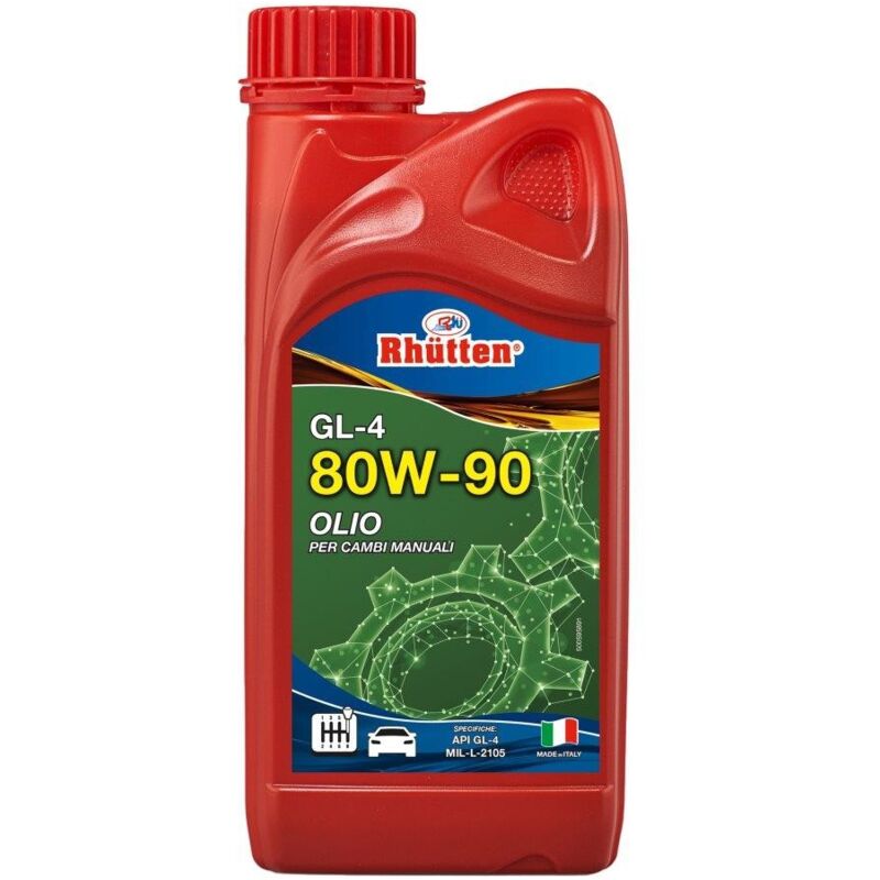 foto del prodotto olio cambio rhutten gl 4 80w 90 1l