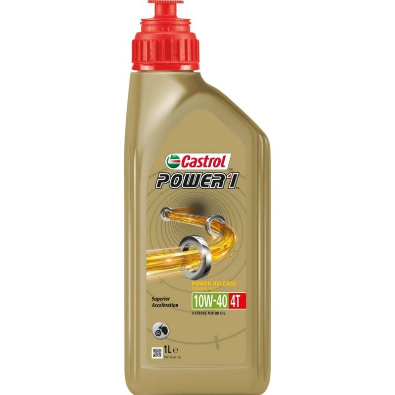foto del prodotto olio castrol power 1 4t 10w 40 1l