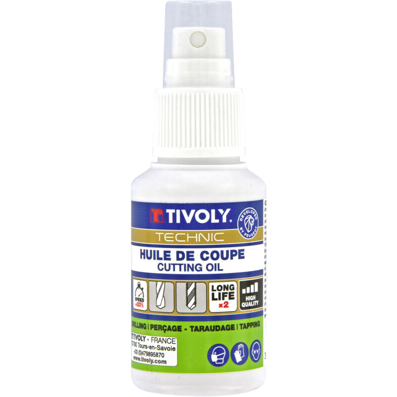 foto del prodotto olio da taglio biodegradabile 50ml spray tivoly