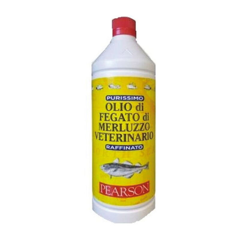 foto del prodotto olio di fegato di merluzzo pearson purissimo e raffinato 1000 ml