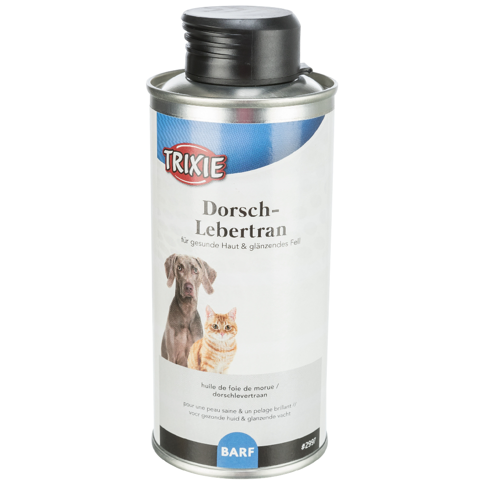 foto del prodotto olio di fegato di merluzzo trixie 250 ml