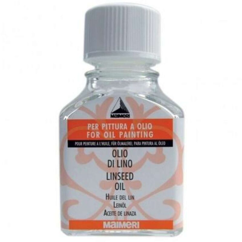 foto del prodotto olio di lino 75ml. 5816650 maimeri x1