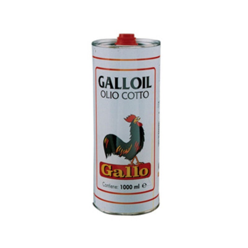 foto del prodotto olio di lino cotto gallo da lt.1. prezzo per 1 pezzo.