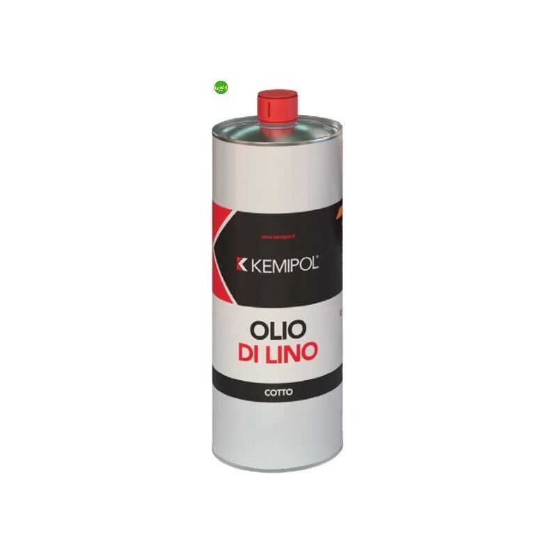 foto del prodotto olio di lino kemipol cotto lt.1