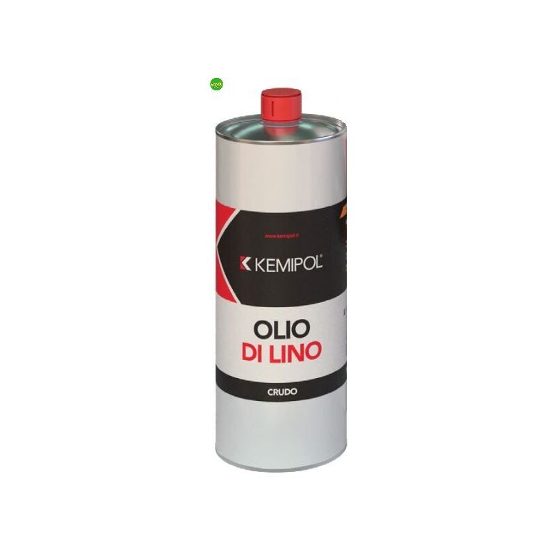 foto del prodotto olio di lino kemipol crudo lt.1