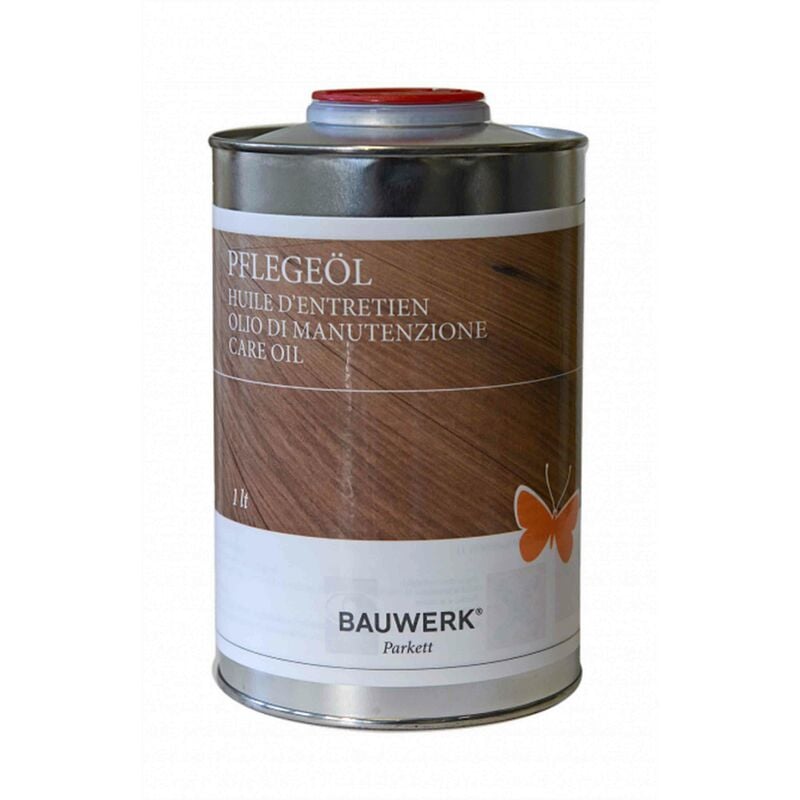 foto del prodotto olio di manutenzione bauwerk incolore, per la cura ordinaria del parquet oliato 1lt