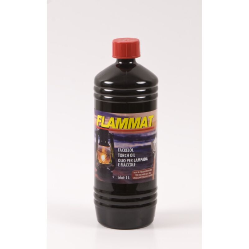foto del prodotto olio di paraffina per torce fiaccole lampade confezione da 1 l esclusivamente uso esterno