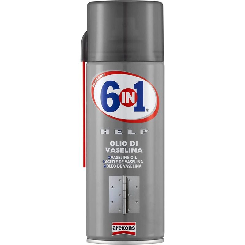 foto del prodotto olio di vasellina spray help 6in1 arexons per cerniere porte finestre da 400 ml