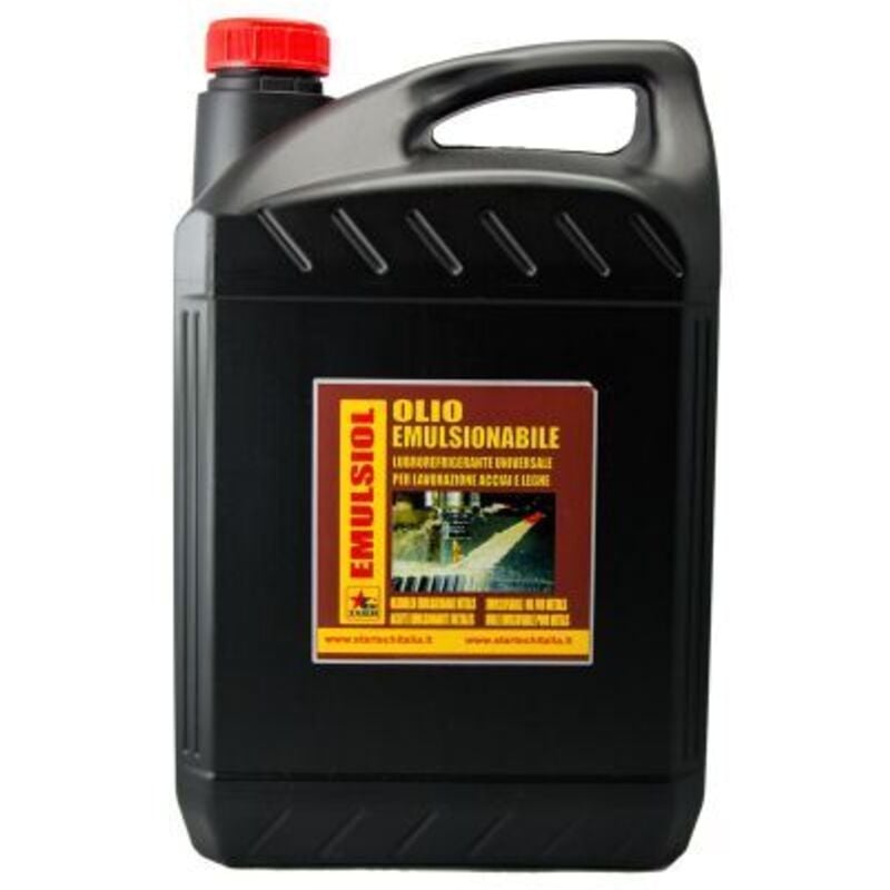 foto del prodotto olio emulsionabile refrigerante taglio ferro alluminio metalli 5lt 37138