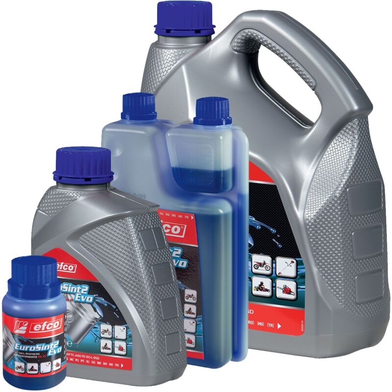 foto del prodotto olio eurosint 2 evo 2 tempi tanica con dosatore 1 lt