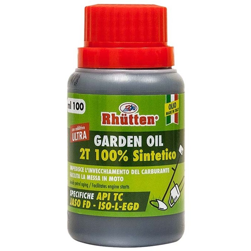 foto del prodotto olio garden rhutten 2t sint. ultra 100ml
