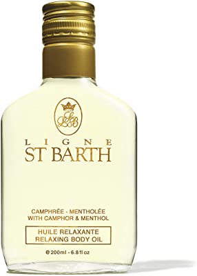 foto del prodotto olio idratante st barth olio rilassante alla canfora e mentolo 200 ml 3700648800228