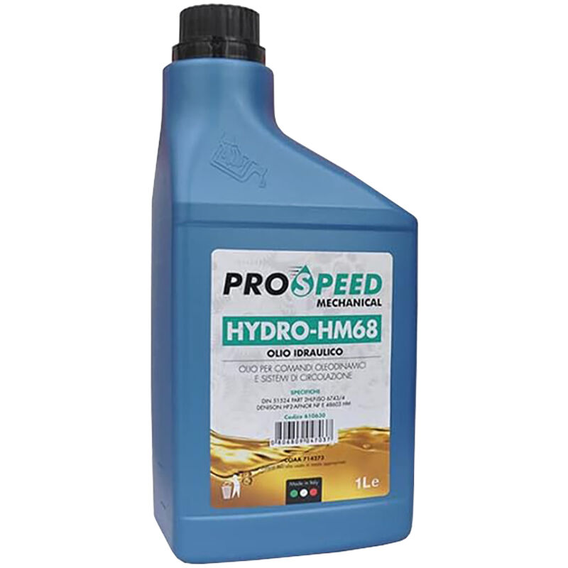 foto del prodotto olio idraulico 1 lt hm 68 prospeed per muletti, presse, macchine agricole, ecc