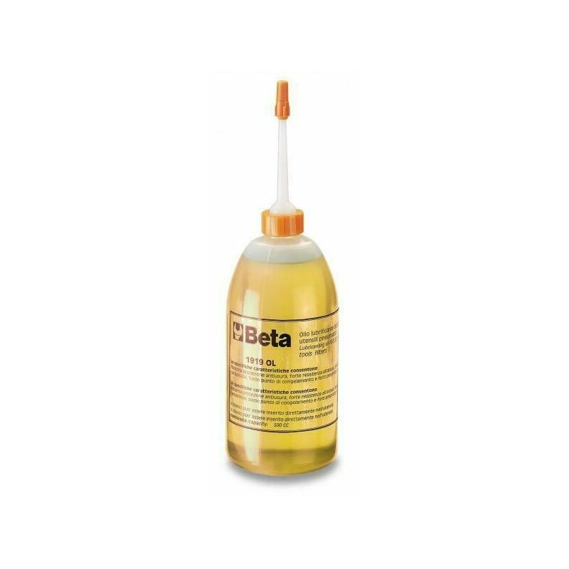 foto del prodotto olio lubrificante da 500ml per utensili pneumatici beta 1919l