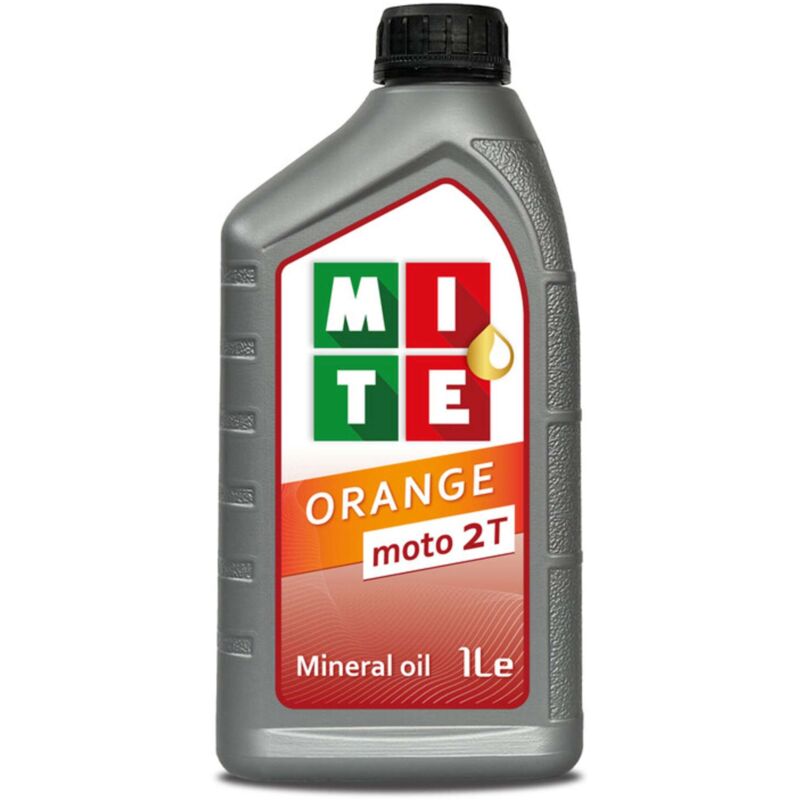 foto del prodotto olio lubrificante mite moto 2t 1 l 12 pezzi