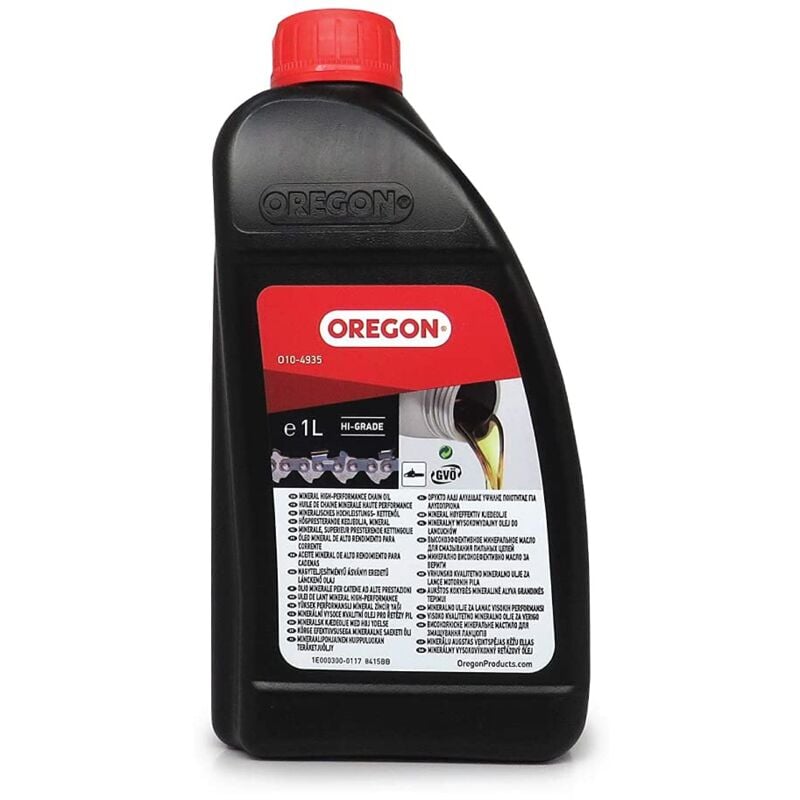 foto del prodotto olio lubrificante per catena e barra di guida da motosega, 1 l oregon