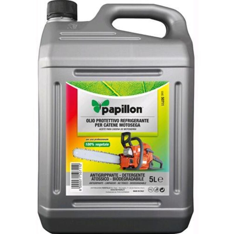foto del prodotto olio lubrificante per catena motosega new biofil 70s 5 lt