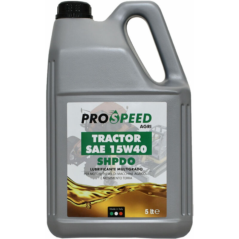 foto del prodotto olio lubrificante per macchine agricole tractor 15w40 tipo shpdo