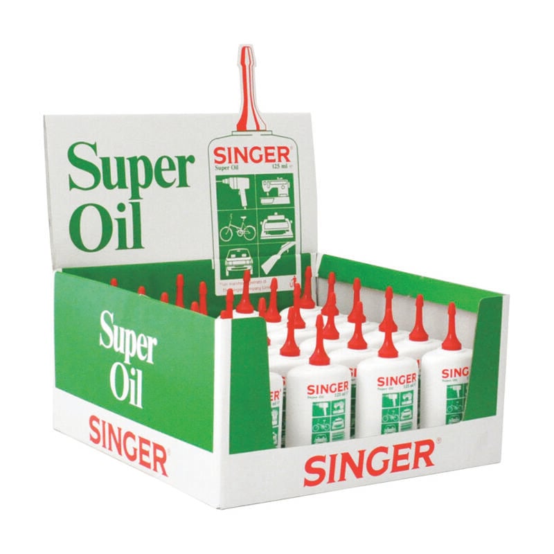 foto del prodotto olio lubrificante singer ml.125