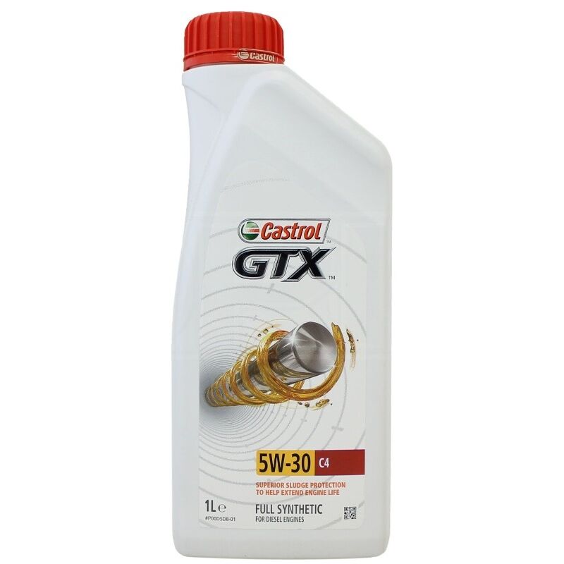 foto del prodotto olio lubrificante sintetico motore auto gtx 5w30 c4 1l oil