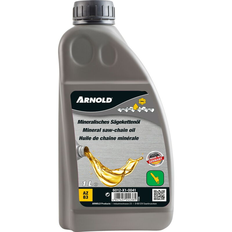 foto del prodotto olio minerale per catena motosega 1 l arnold