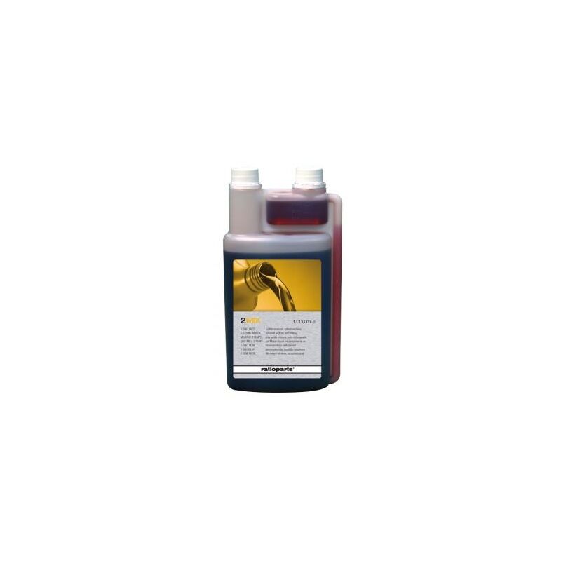 foto del prodotto olio miscela per motore 2 tempi decespugliatore motosega bottiglia dosatore
