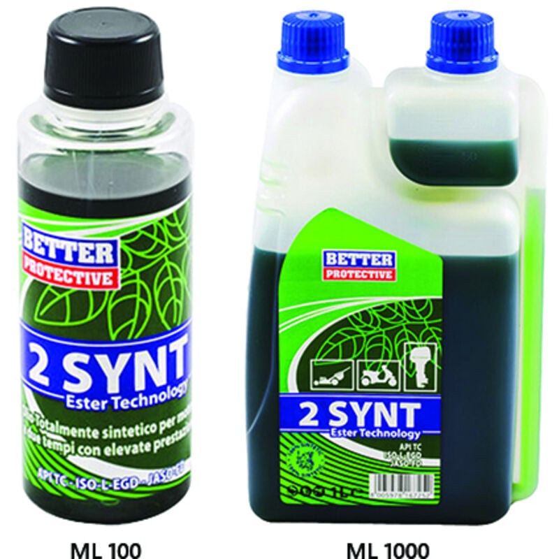 foto del prodotto olio miscela per motori 2 tempi synt ml 100