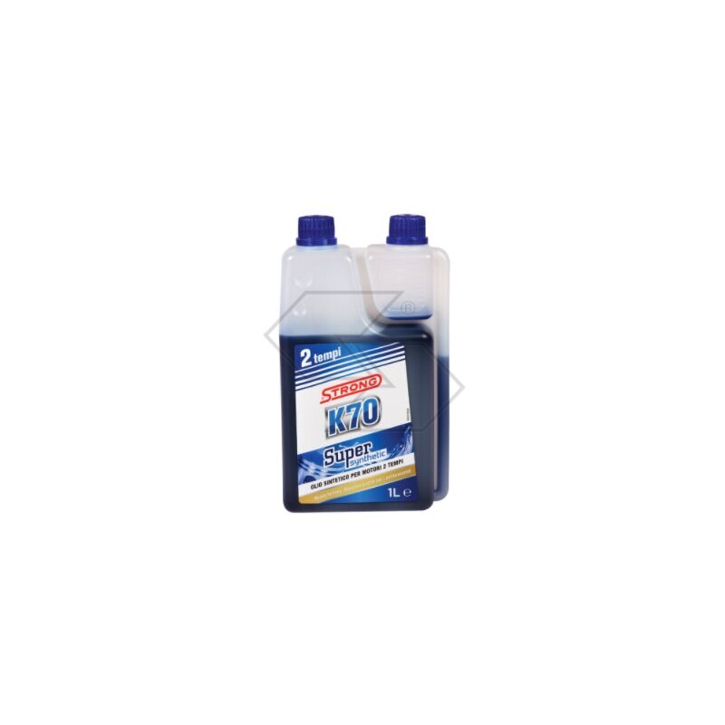immagine 0 del prodotto olio miscela strong k70 super synthetic motore 2 tempi motosega 1 litro dosatore