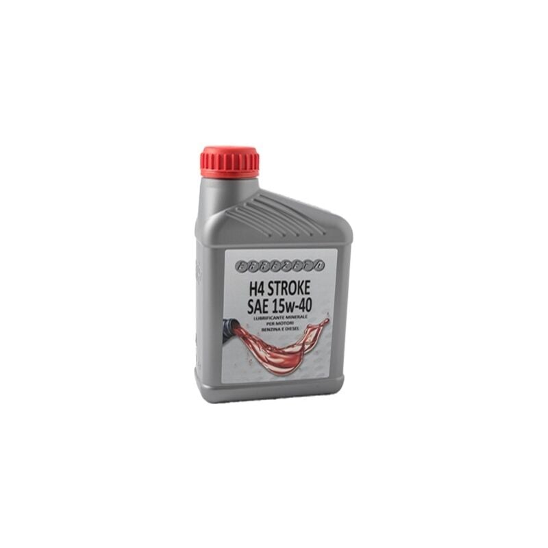 foto del prodotto olio motore 4t sae 15w40 1litro lubrificante macchine agricole e garden 320123