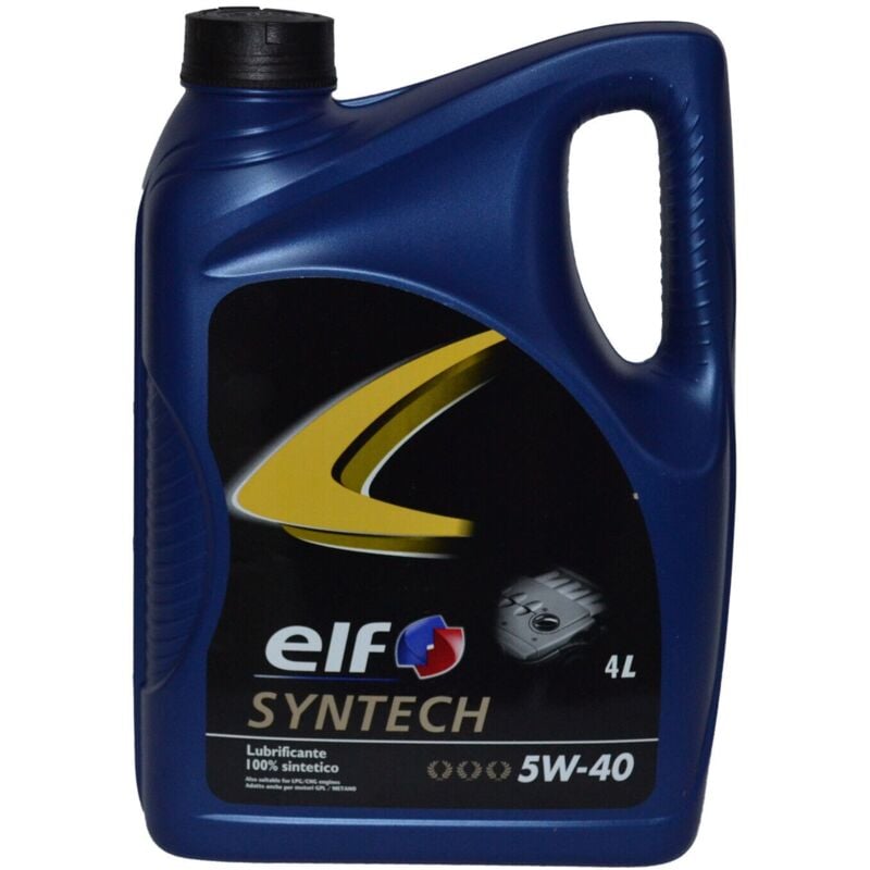 foto del prodotto olio motore elf syntech 5w40 lt.4