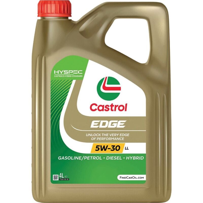 foto del prodotto olio motore lubrificante auto edge 5w30 ll long life titanium 4l