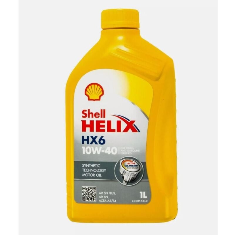 foto del prodotto olio motore shell helix hx6 10w 40 1l a3 b4
