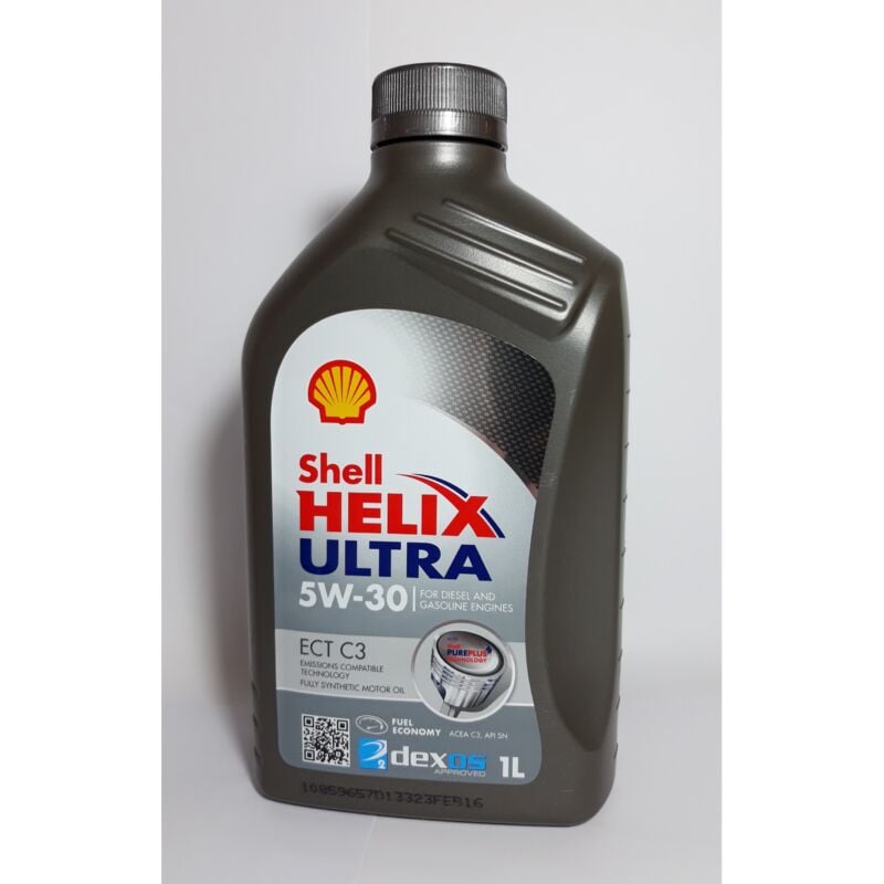 foto del prodotto olio motore shell helix ultra 5w 30 ect c3 1l.