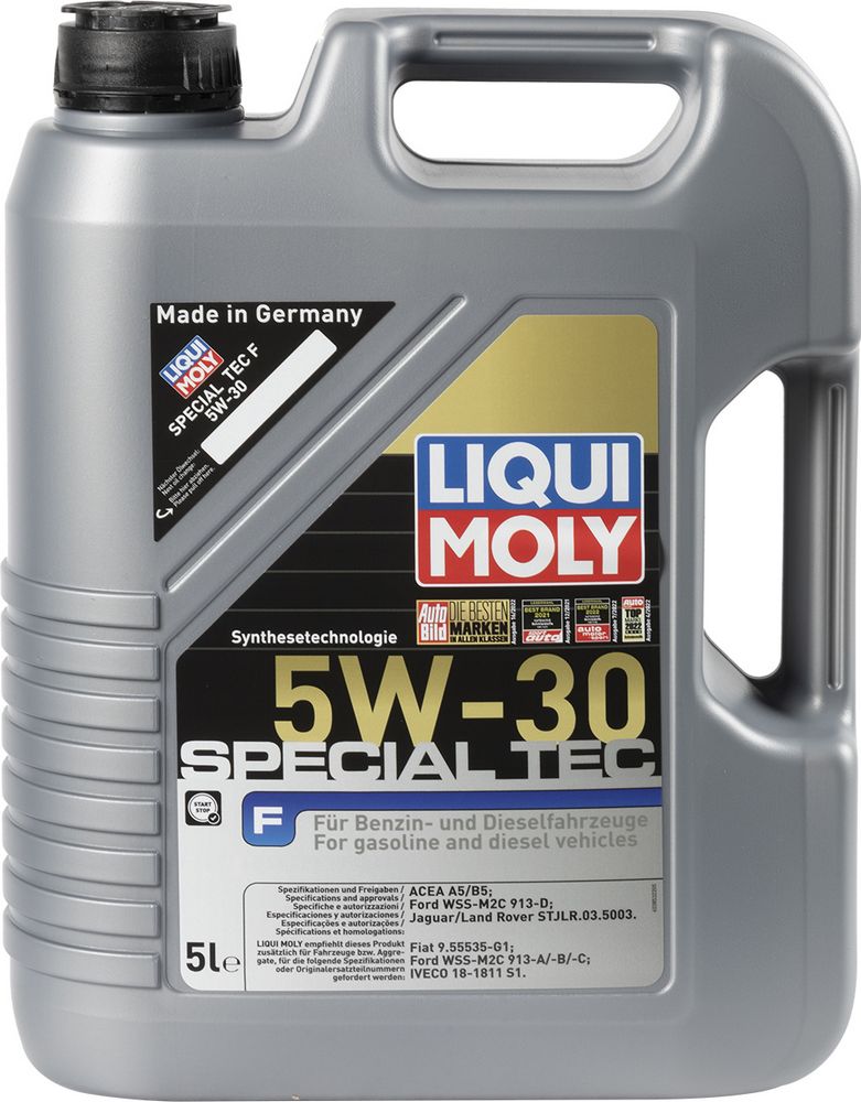 foto del prodotto olio motore special tec f 5w 30 5l