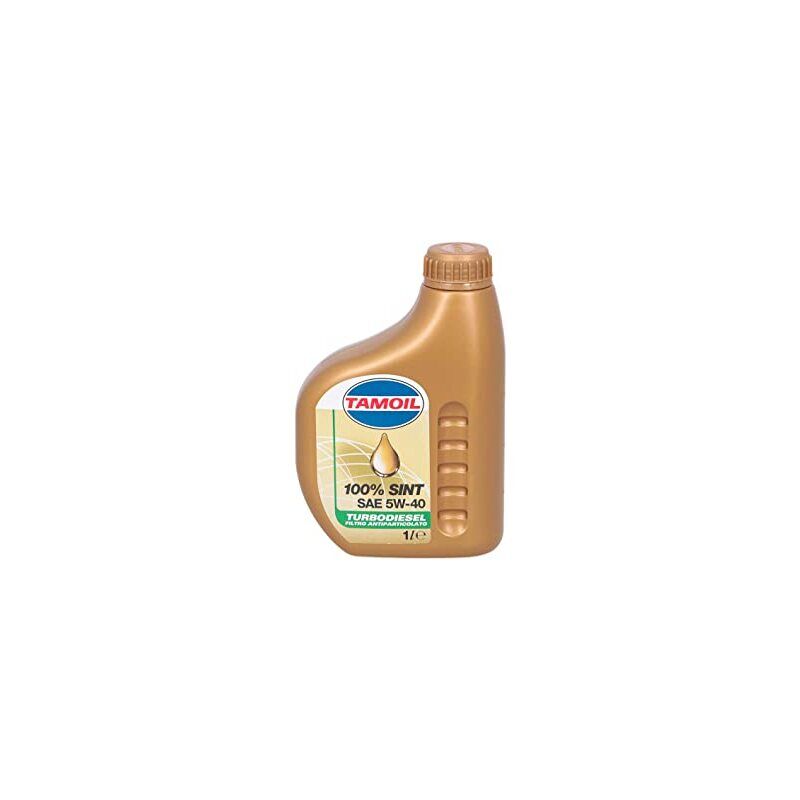 foto del prodotto olio motore tamoil 100 sint 5w 40 1l td