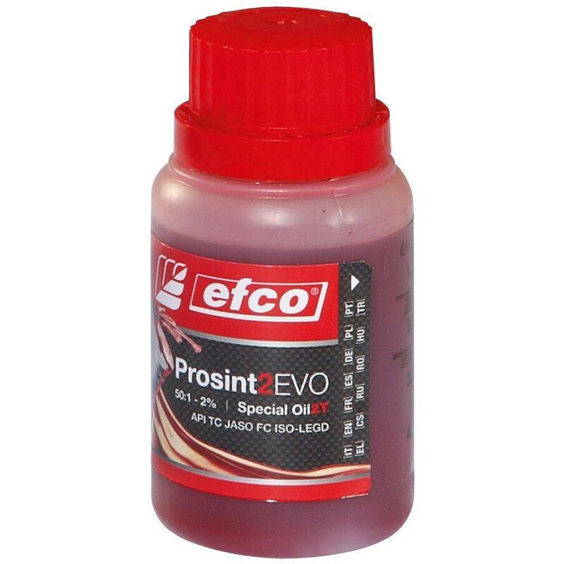 foto del prodotto olio motori efco 2 tempi prosint 2 evo 100 ml