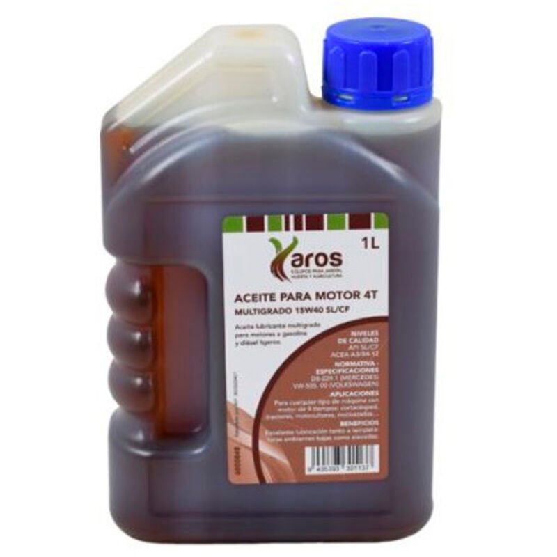 foto del prodotto olio multigrado yaros 4 tempi 15w40 sl cf 1 l