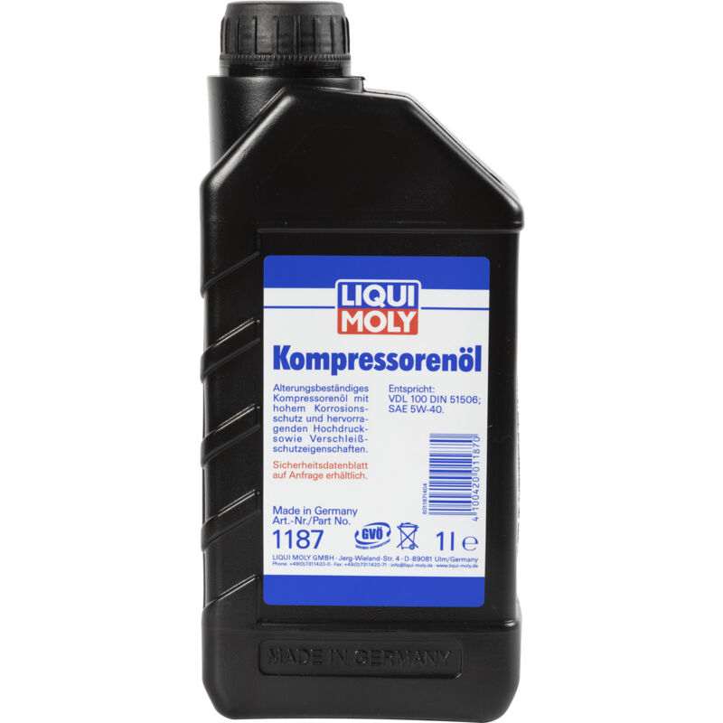 foto del prodotto olio per compressori 1l