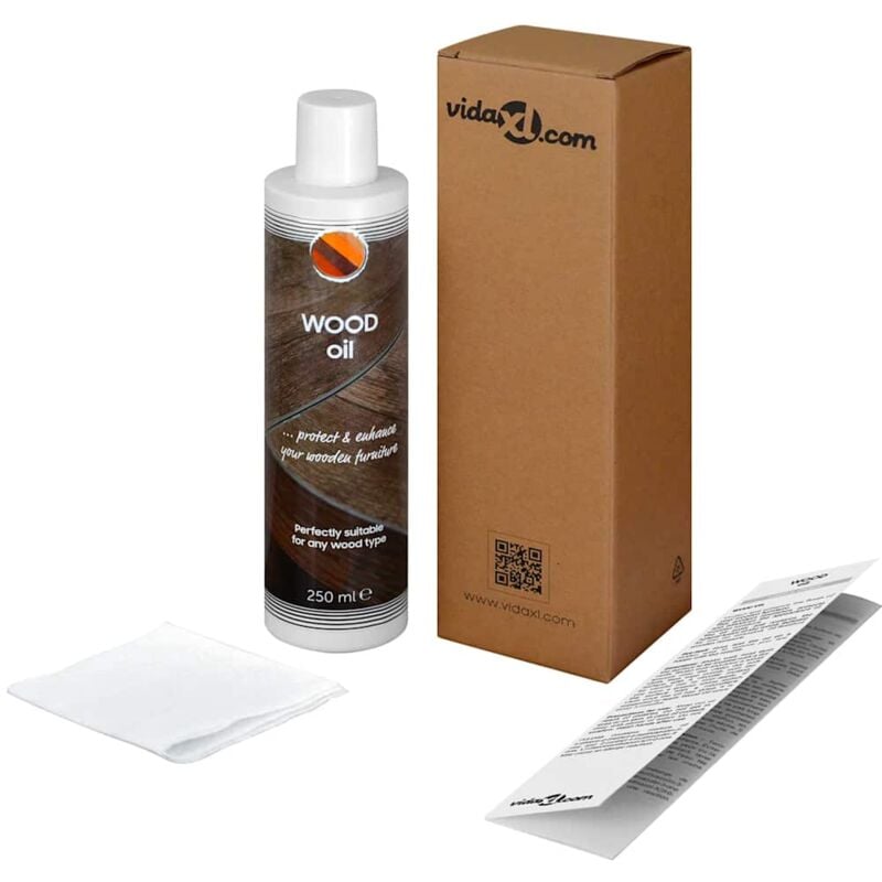 foto del prodotto olio per mobili in legno 250 ml vidaxl